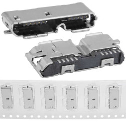Разъем USB MicroUSB B-G3.0-10Pin