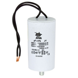 Конденсатор JYUL CBB60L 2 мкФ 450 В 30x57 БОЛТ c гибкими выводами