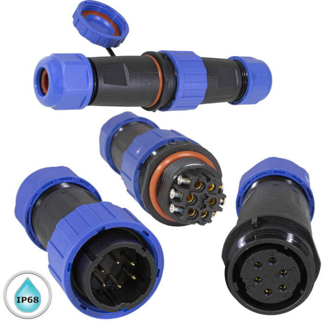 Разъем герметичный SP20-6P