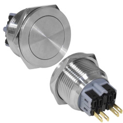 Кнопка антивандальная GQ28PF-11/N on-(off)+off-(on)