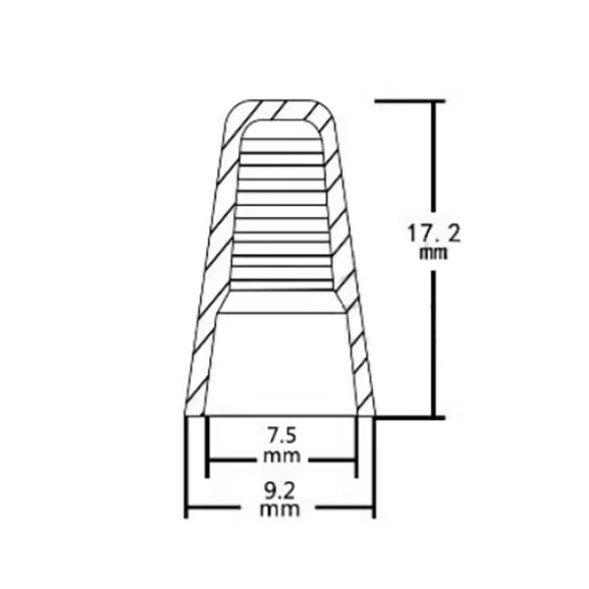Соединитель P2S красный