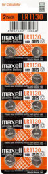 Батарейка LR1130 1,5V Maxell