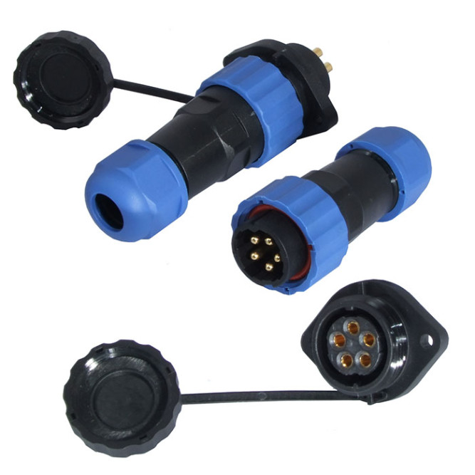 Разъем герметичный SZC21 5P-M-FE