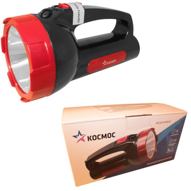 Фонарь Космос экономик 1х5W LED