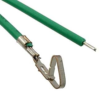 Провод MHU 5.08mm AWG20 0.3m green