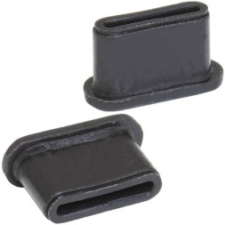 Разъем USB Rubber plug TYPE-C black