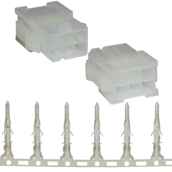 Разъем MF-2x3M + terminals