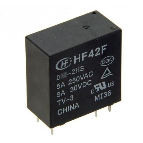 Реле HF42F/005-2HS 5VDC 5A