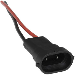 Разъем H8/H11 M plastic, Cu 10CM