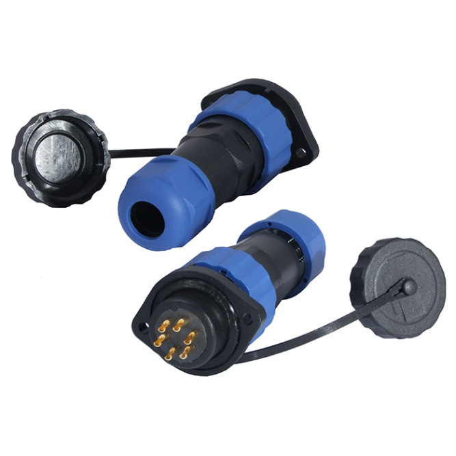 Разъем герметичный SZC21 6P-M-FE