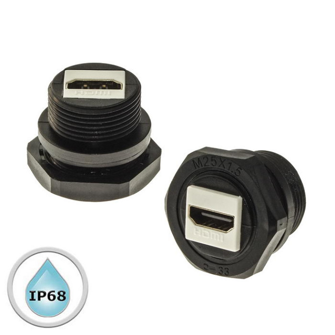 Разъем герметичный M25HDMIZ0-2.0