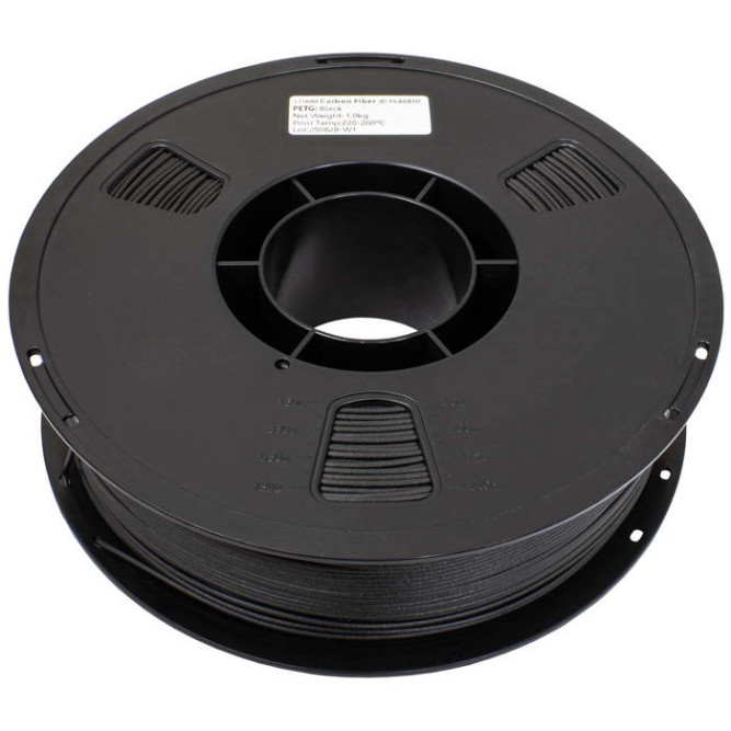 Филамент PETG- CF-1.75-BLK-1KG