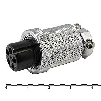 Разъем GX18 18M-5A