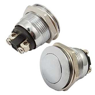 Кнопка антивандальная PBS-28B OFF-(ON) металл