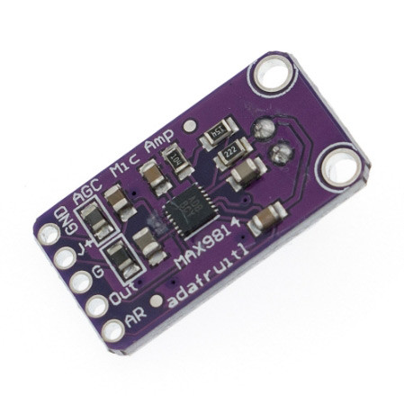 Модуль микрофонного усилителя на MAX9814