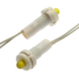 Лампа коммутаторная СКЛ-17 ЖЕЛТЫЕ 12В (201*г)