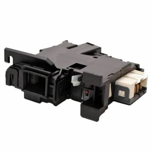 Блокировка люка Indesit, 3 контакта, черное, код 111494