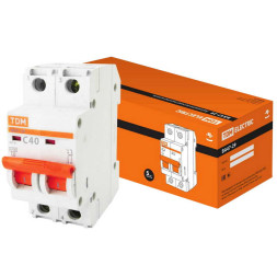 Автоматический выключатель ВА47-29 2Р 40А 4.5кА х-ка С