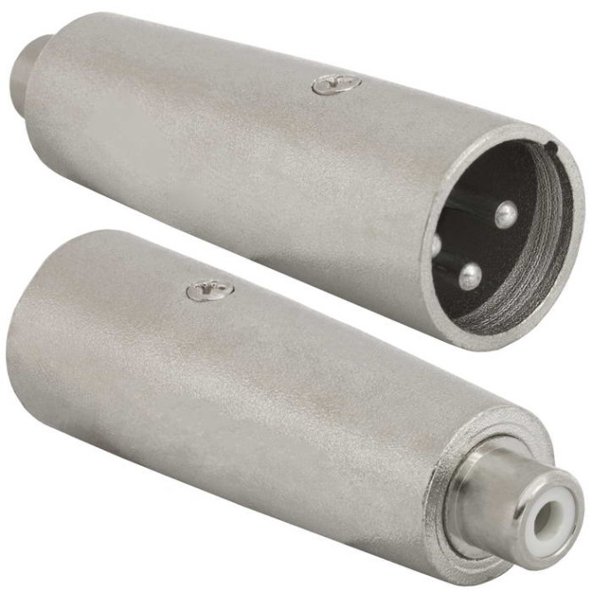 Разъем JD-490 / XLR 3P M-RCA F