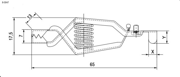 Зажим &quot;крокодил&quot; black