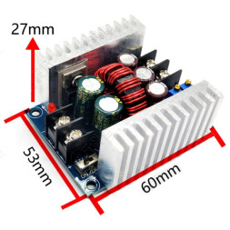 DC/DC понижающий стабилизатор с регулировкой напряжения и тока 20A 300W