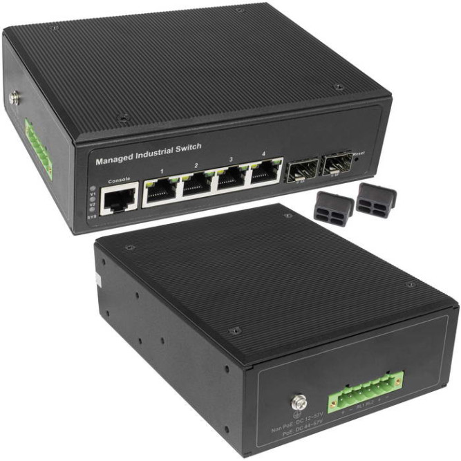 Коммутатор RU-SW-4G2S-L/I