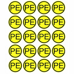 Информационный знак "РЕ" d-20