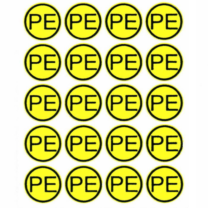 Информационный знак "РЕ" d-20