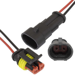 Разъем SuperSeal 1.5, 2PIN MF (18AWG 20cm)