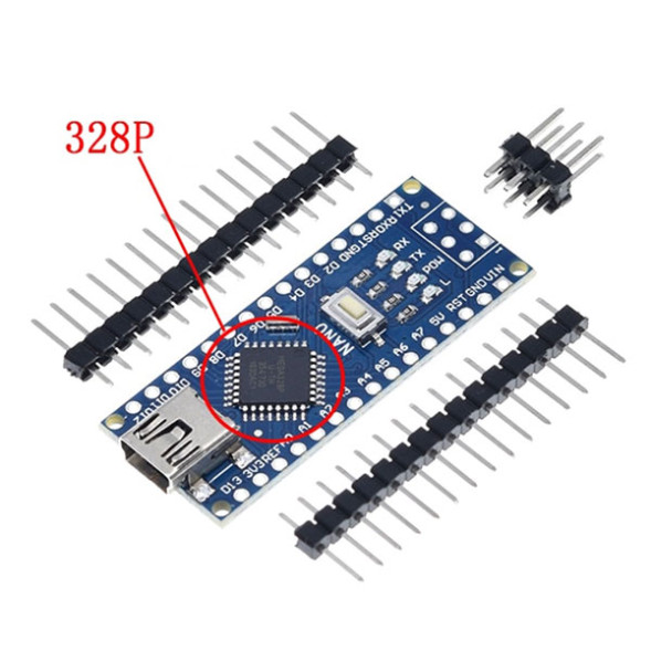 Плата Arduino Nano 3.0 ATmega328/CH340G, Mini USB
