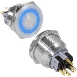 Кнопка антивандальная GQ28PF-11ZE/B/N on-off+off-on