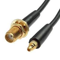 Разъем CAB MMCX-M/SMA-F RG-174U 15CM