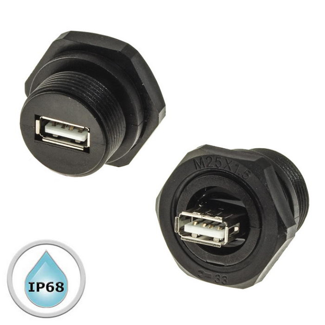 Разъем герметичный M25USBZ0-2.0