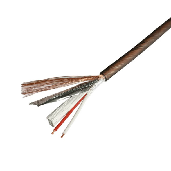 Кабель LCM-12 BK микрофонный Ø5.5мм 2 жилы 2 экрана