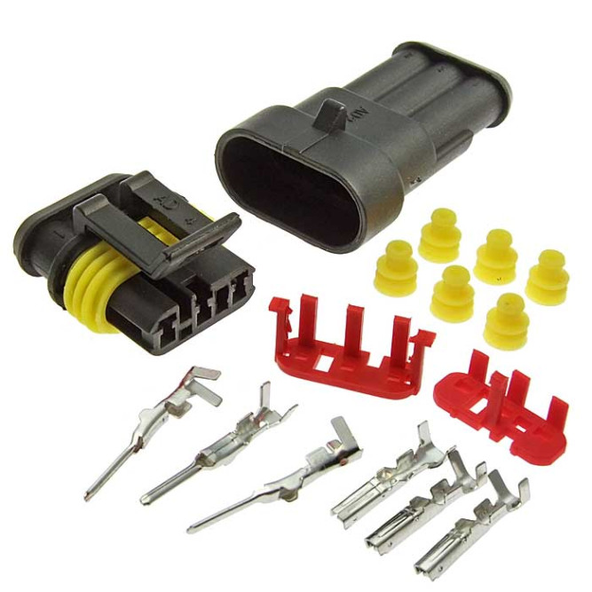 Разъем SuperSeal 1.5, 3PIN MF