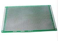 Макетная плата двусторонняя под пайку 9х15 см