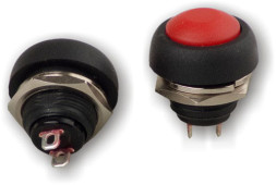 Кнопка PBS-33B red OFF-(ON)
