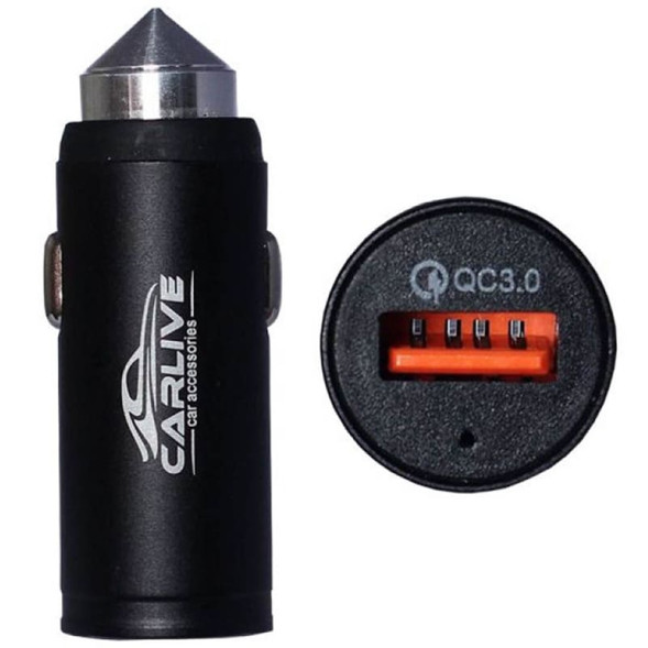 АЗУ Carlive CR26 Metal QC3.0 5V/3A 1USB