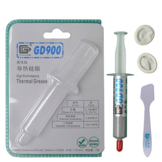 Паста теплопроводная GD900 (серая) 7г. с лопаткой
