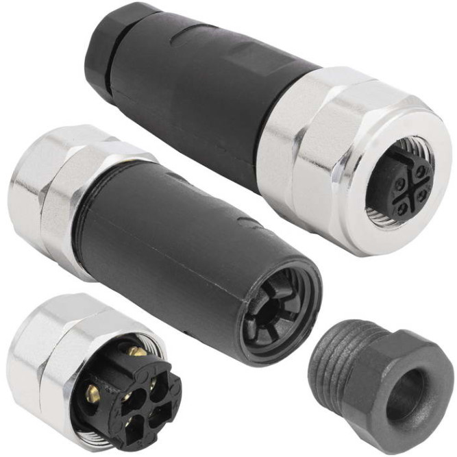 Разъем M12PG-4A