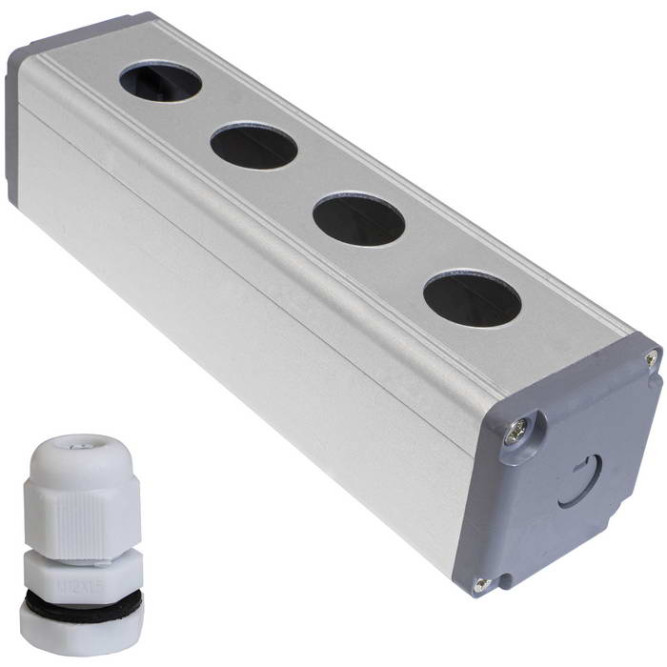 Корпус кнопочного поста BP-AL-4-19-N