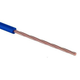 Провод ПГВА 1 х 0.75мм медный синий, 1 метр