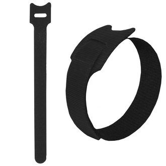 Хомут липучка 210х16 мм, черный