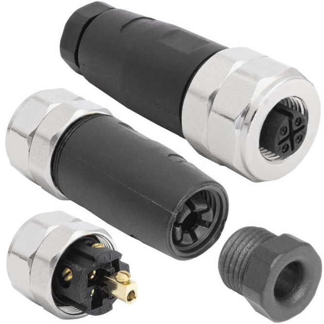 Разъем M12PG-5A