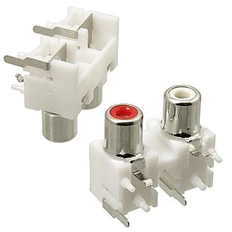 Гнездо RCA-216 гнездо на плату