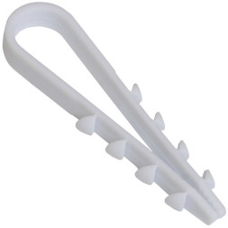 Фиксатор для кабеля ДХ 11 - 18 (бел) (100шт)