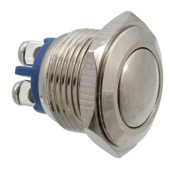 Кнопка антивандальная PBS-28B D-16mm steel