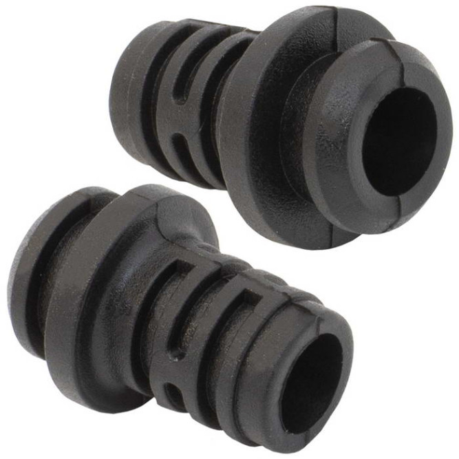 Втулка проходная Втулки 5.5х10х8х18х2.5 black