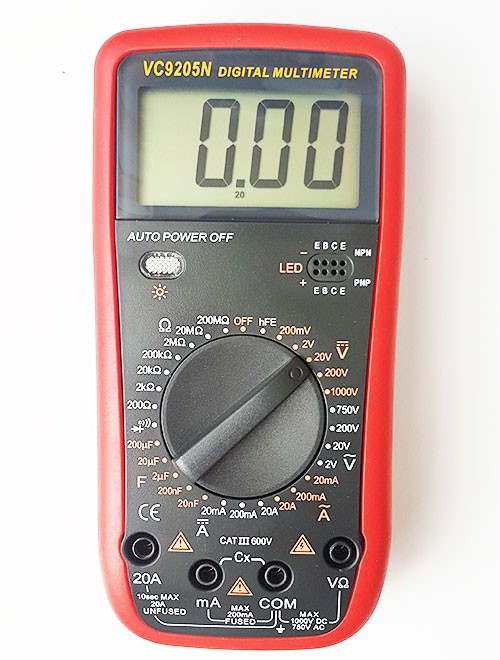 Мультиметр Veyron VC9205N, DT-6