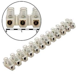 Клеммная колодка PA12-6A-6mm U-Type